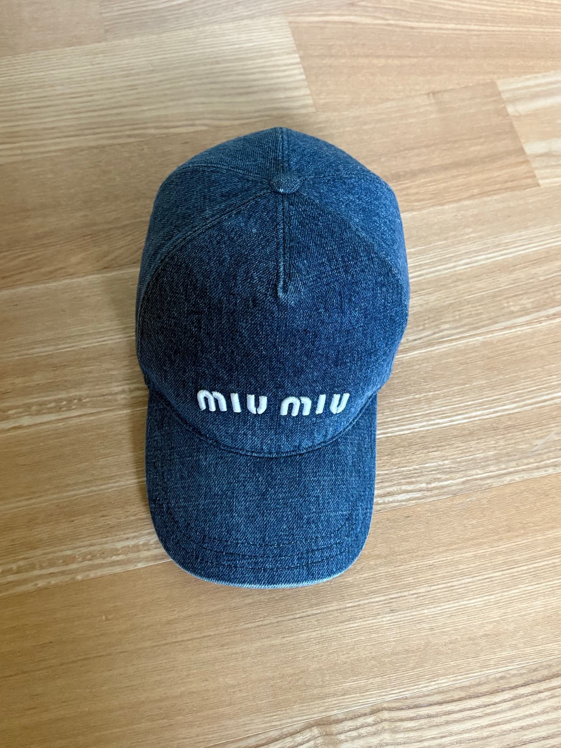 미우미우 데님 볼캡L 상품이미지2