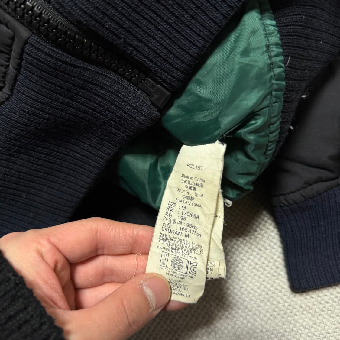 리바이스 숏패딩 자켓 상품이미지3