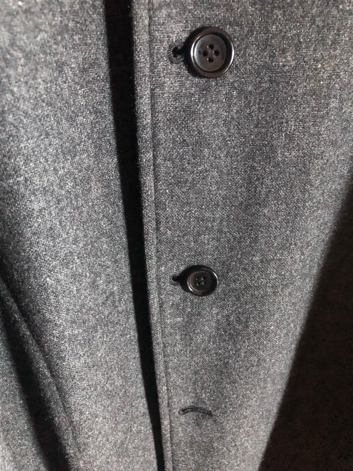 꼼데가르송 울 스태프 코트 L(착샷포함) 상품이미지3