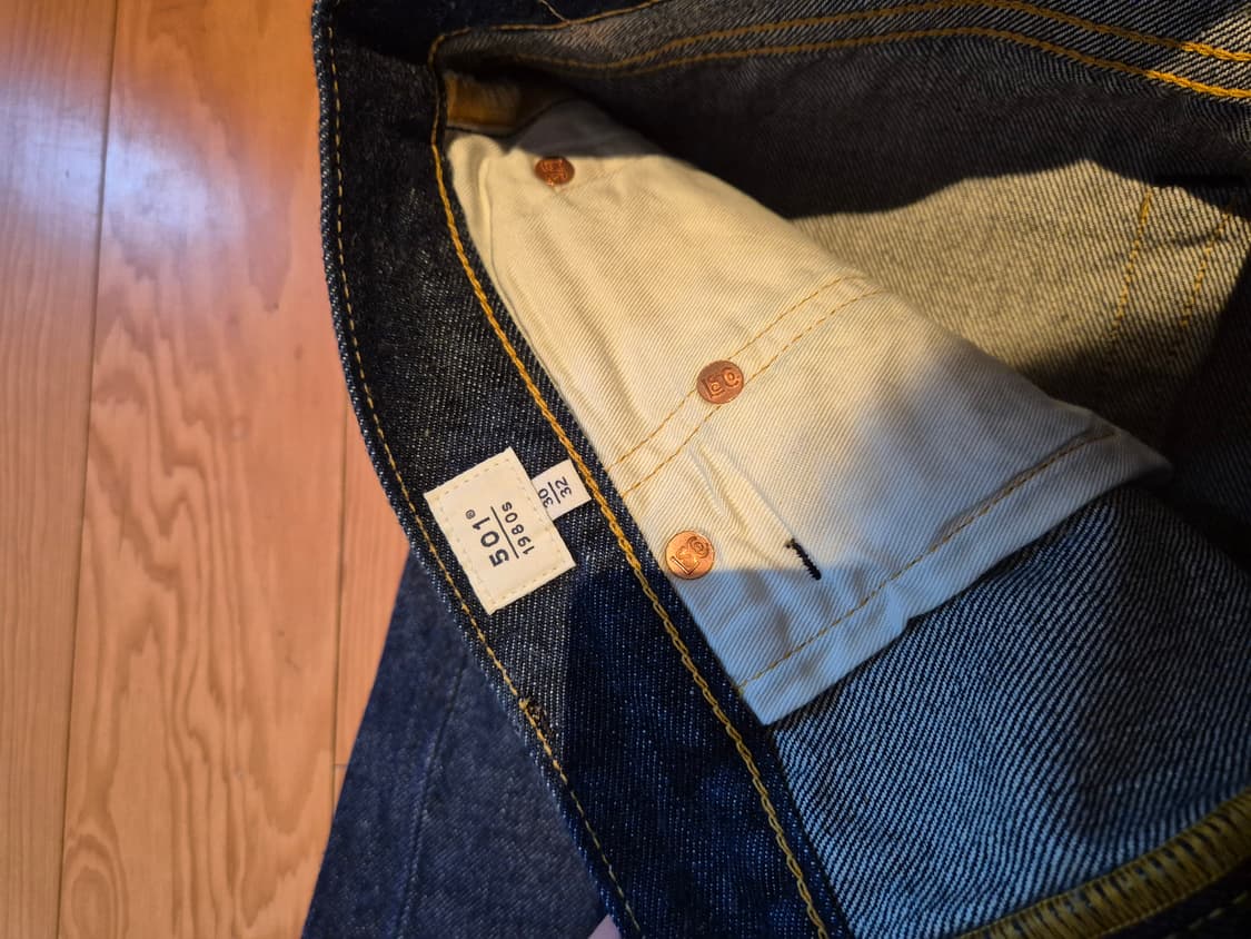 리바이스 블루탭 1980's 501 30사이즈 새제품 상품이미지7