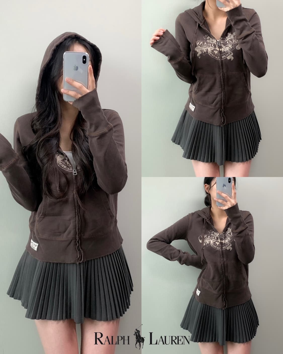 폴로 진스 후드집업 상품이미지1