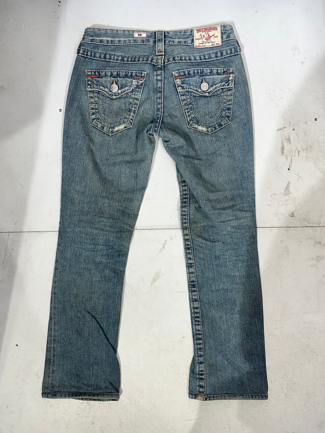 트루 릴리전 USA 연청 데님 팬츠 청바지 26 상품이미지5