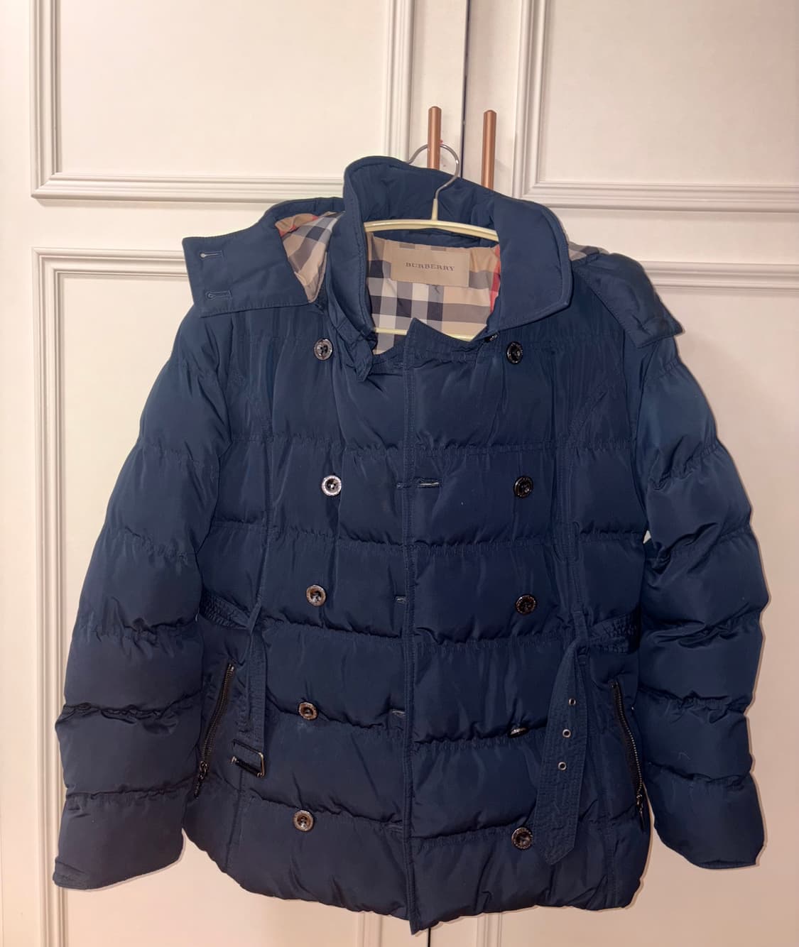 버버리 패딩 네이비 상품이미지1