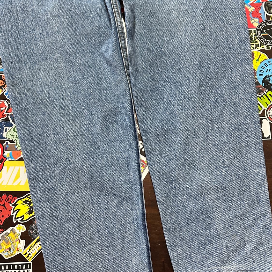 90s 리바이스 550 블루 진 데님 팬츠 34 상품이미지4