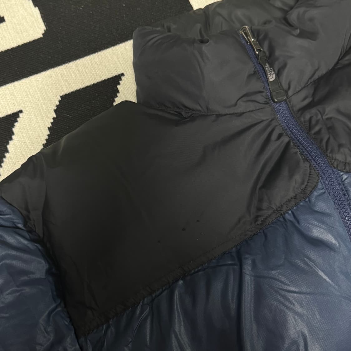 노스페이스 눕시 패딩 네이비 L 상품이미지7