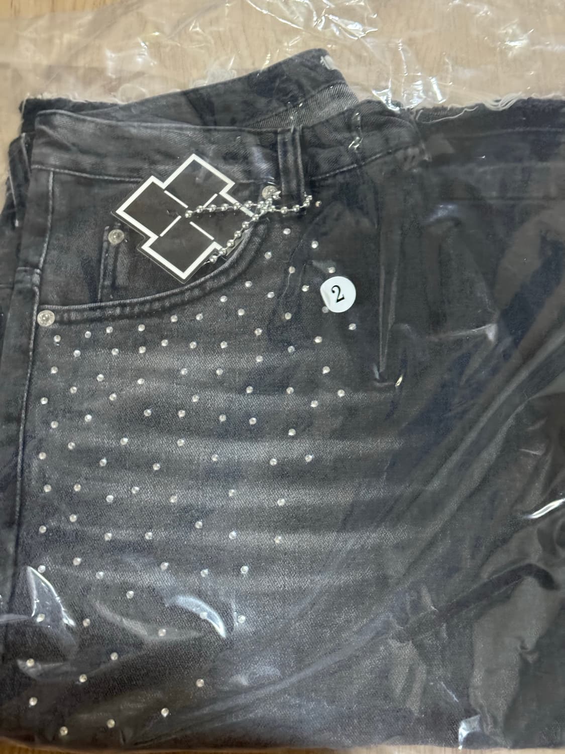 노쿨러스 와이드 데님 다크그레이 2size 상품이미지3