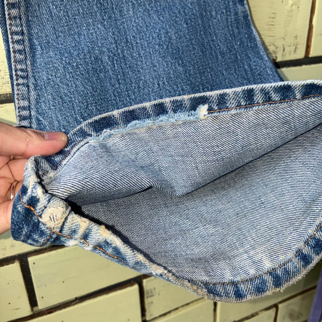 70’s Levi’s 646 Bell Bottom Denim 상품이미지4