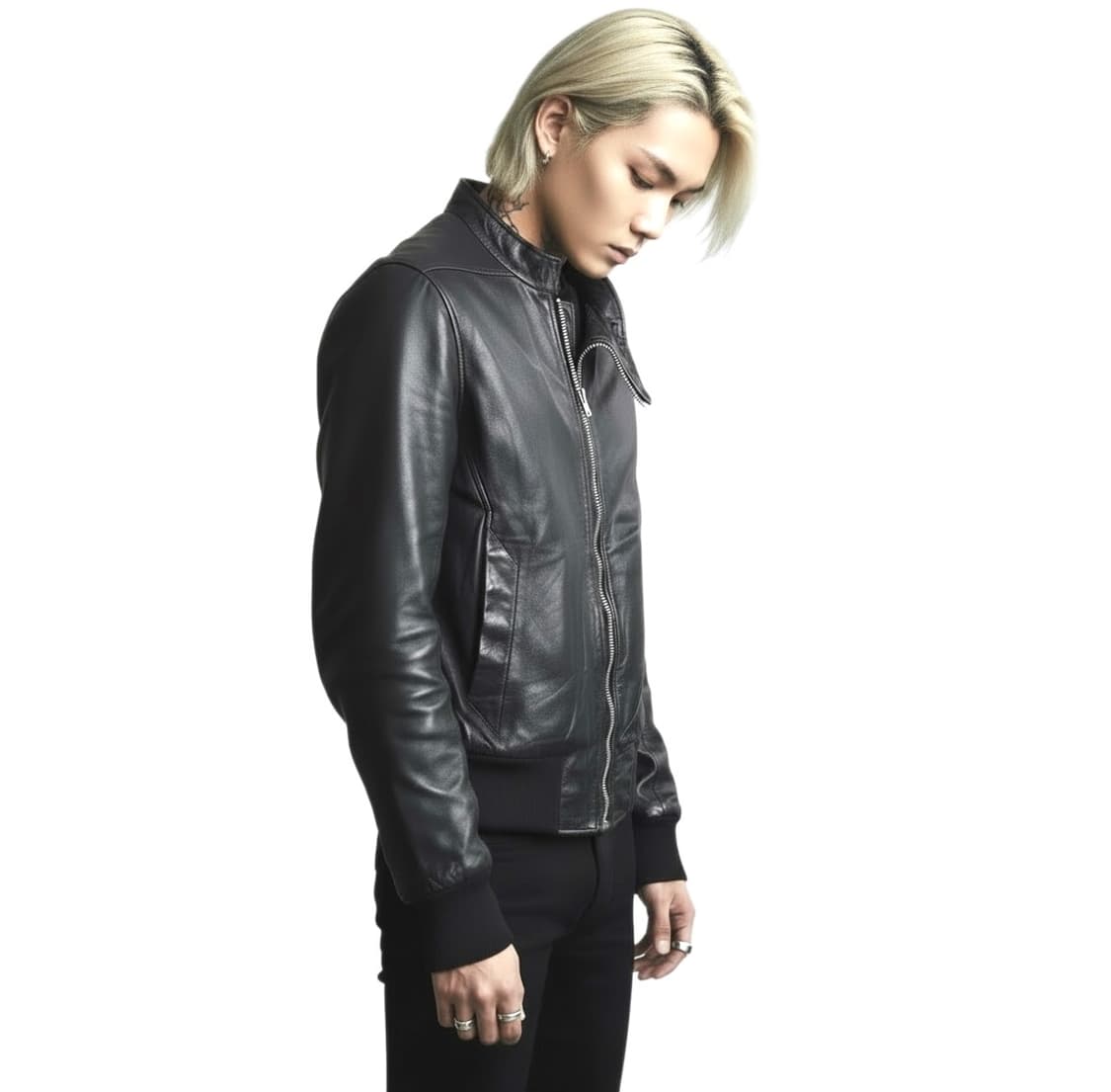 ( 다크괴물 ) 릭오웬스 몰리노 램스킨 자켓 상품이미지1