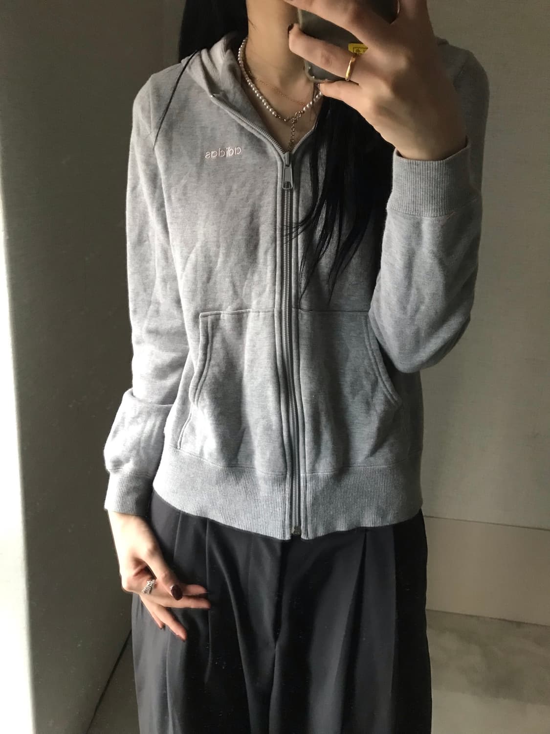 아디다스 회핑 후드집업 상품이미지4