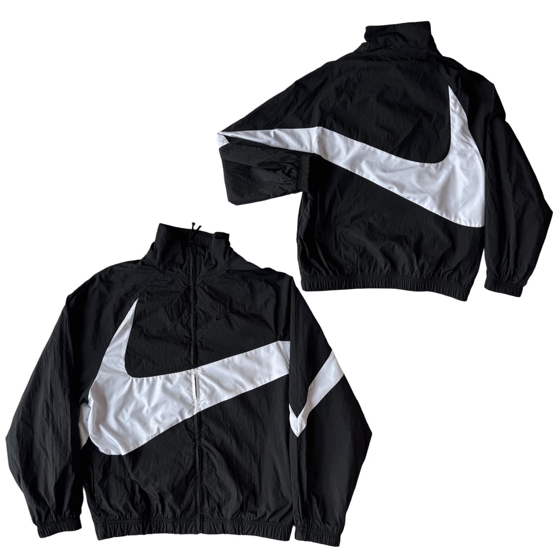 2+1) 나이키 빅스우시 블랙/화이트 바람막이 L 상품이미지2