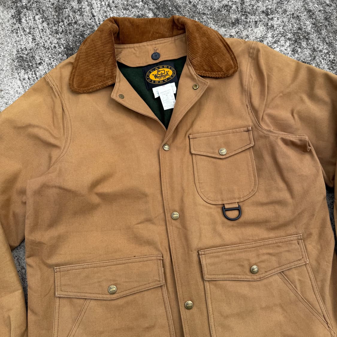 [M-L] 90s Woolrich 울리치 덕 캔버스 헌팅 자켓 상품이미지6