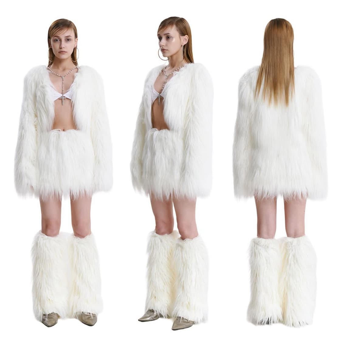 csdclb Yeti white reversible faux fur 상품이미지1