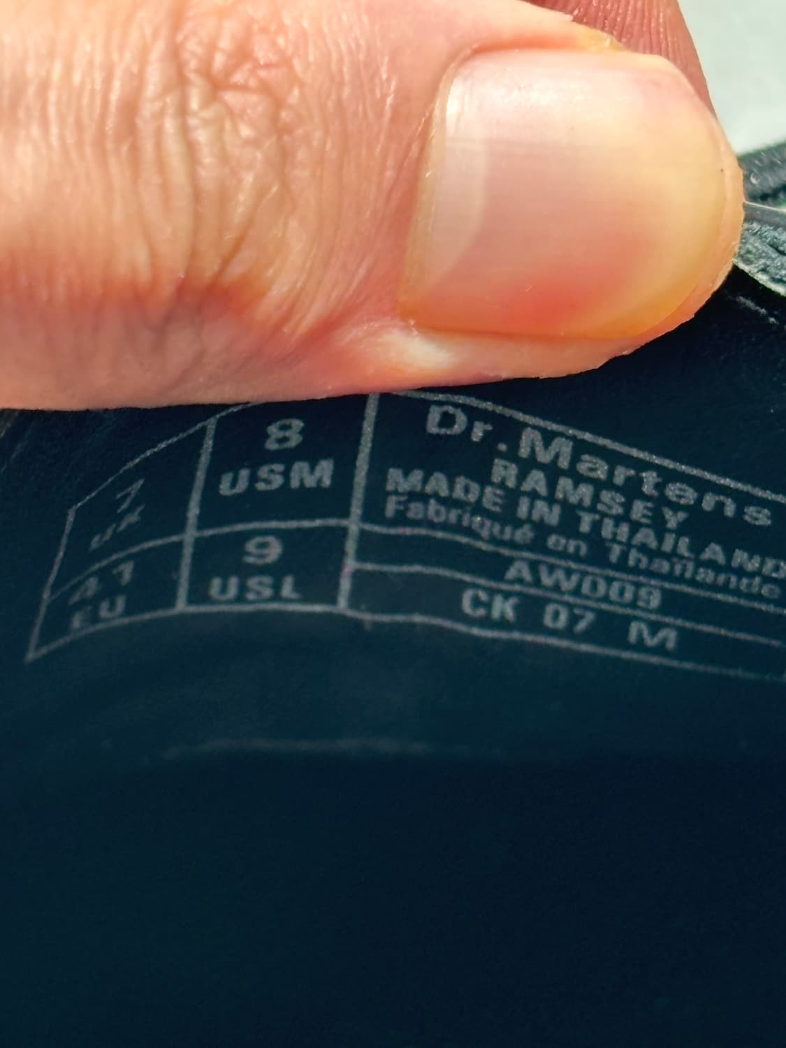 Dr. Martens RAMSEY-Woven Leather Creeper 상품이미지7