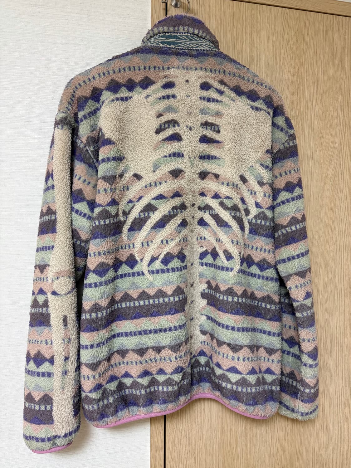 [4]캐피탈 본 후리스 퍼플 상품이미지3