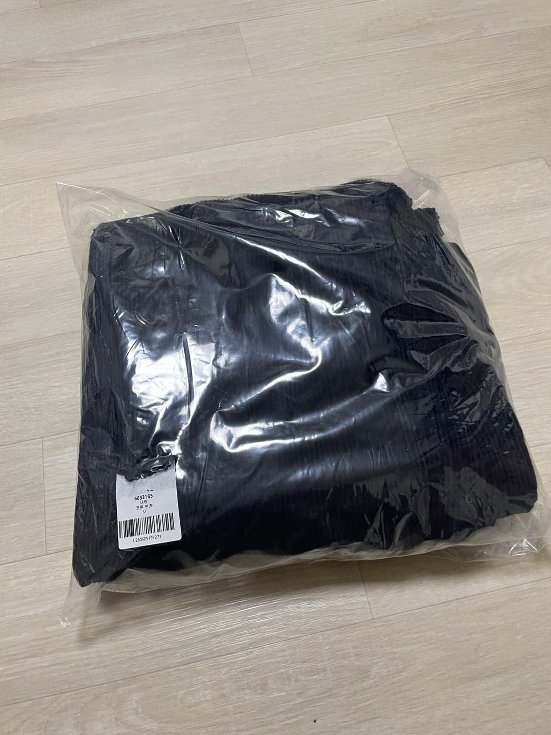 [M] 테켓 코듀로이 팬츠 블랙 새상품 상품이미지4