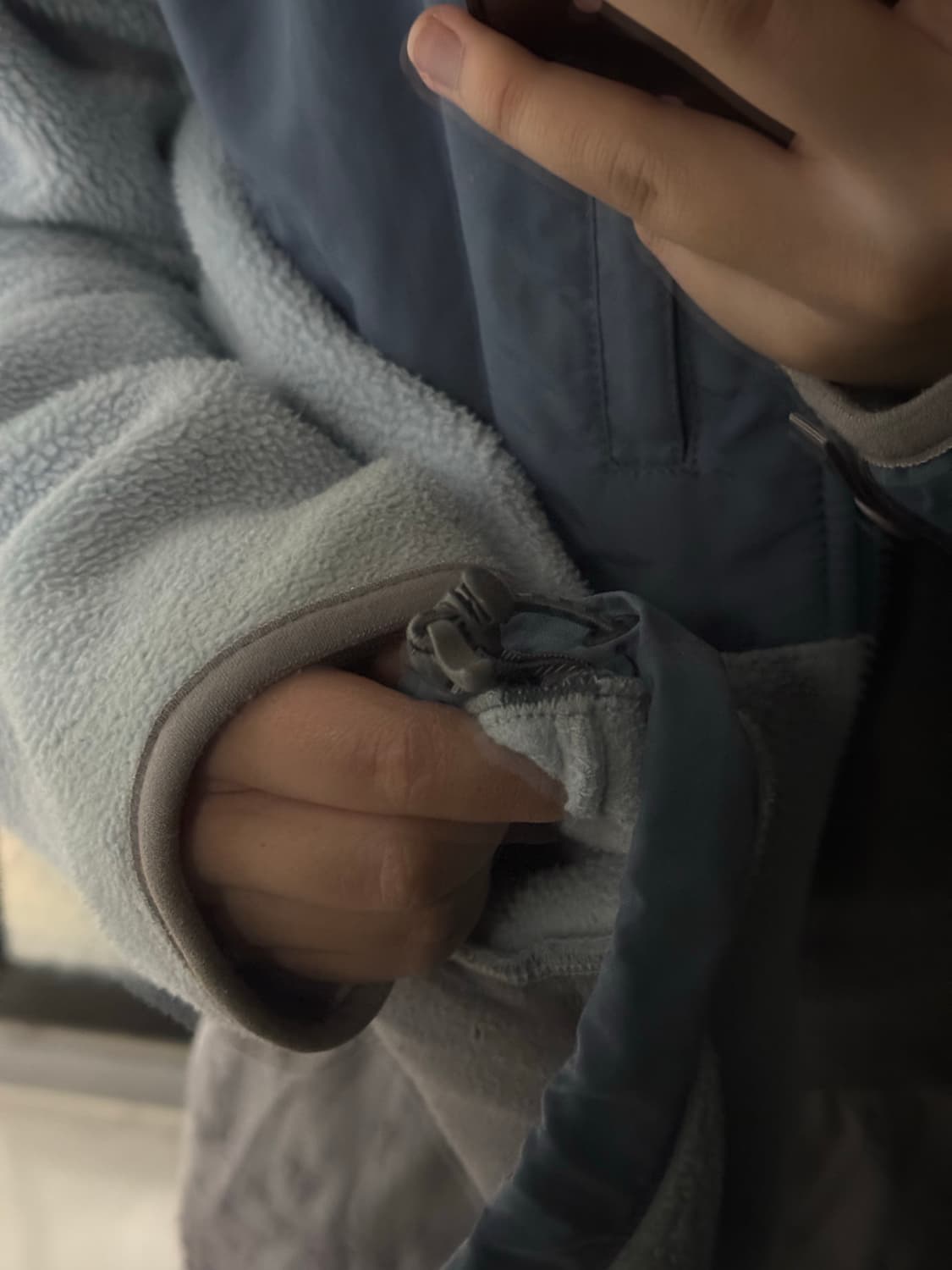 노스페이스 라이트 블루 후리스 상품이미지6