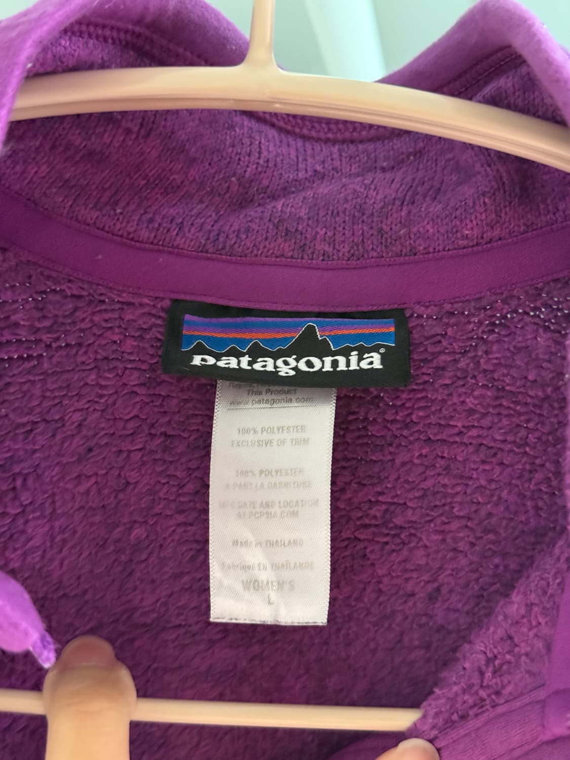 파타고니아 신칠라 후리스 플리스 반집업 L 상품이미지3