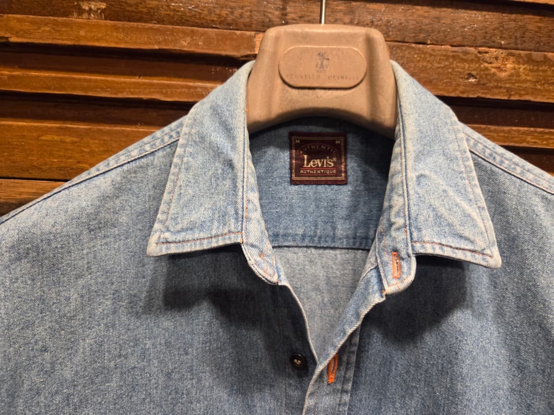 80'S 리바이스 데님셔츠  상품이미지3