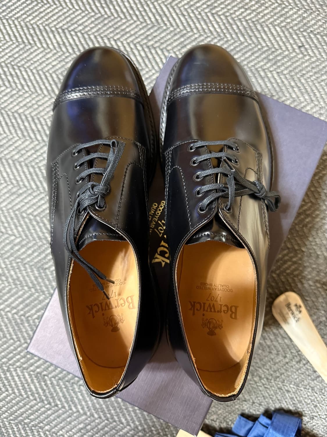 버윅 5746 캡토 블랙 / UK 9.5 사이즈 (한국 대략 285 사이 상품이미지6