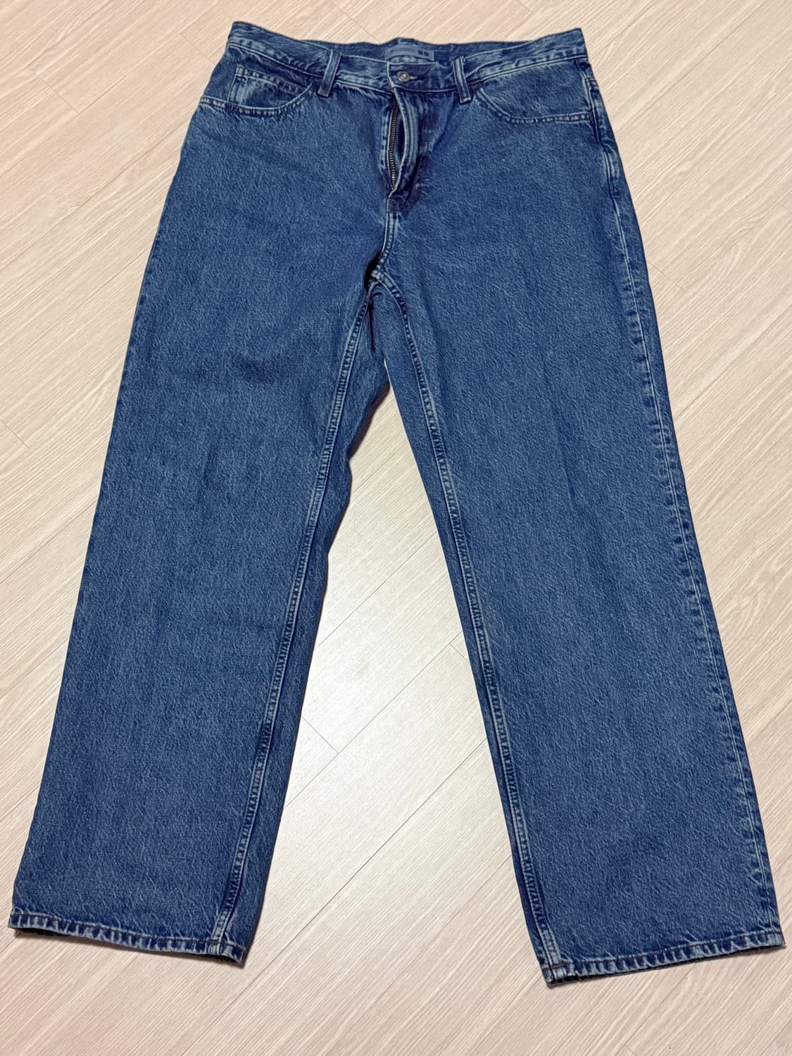 [33| 유니클로 JW앤더슨 스트레이트 진 청바지 데님 상품이미지3