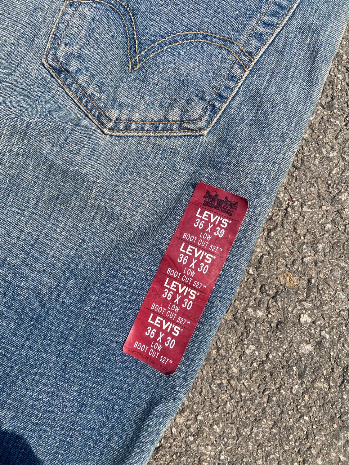 36) 00s Levis 527 Boot Fit Jeans 상품이미지9