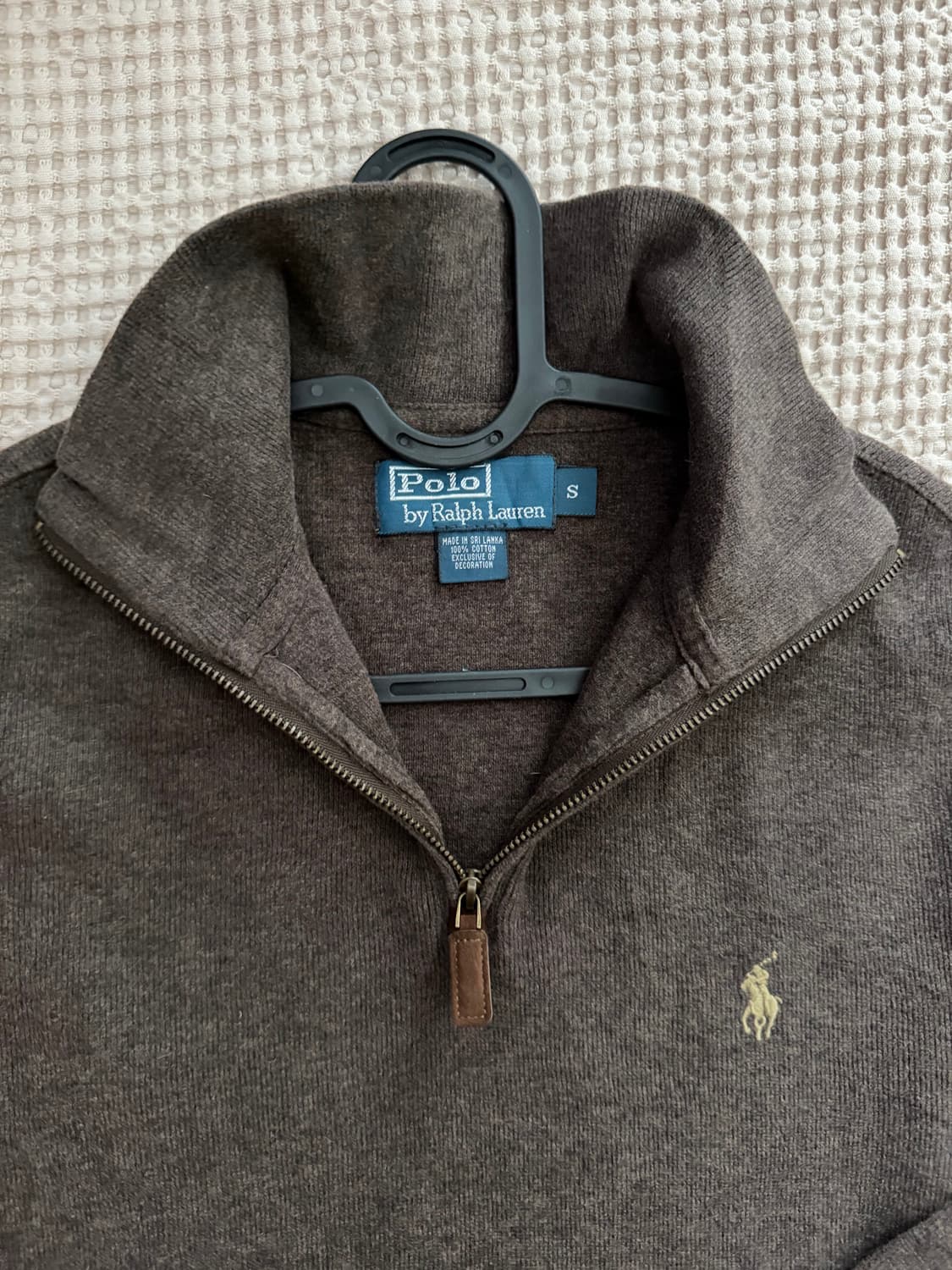 폴로 랄프로렌 하프넥 긴팔 브라운니트 상품이미지3