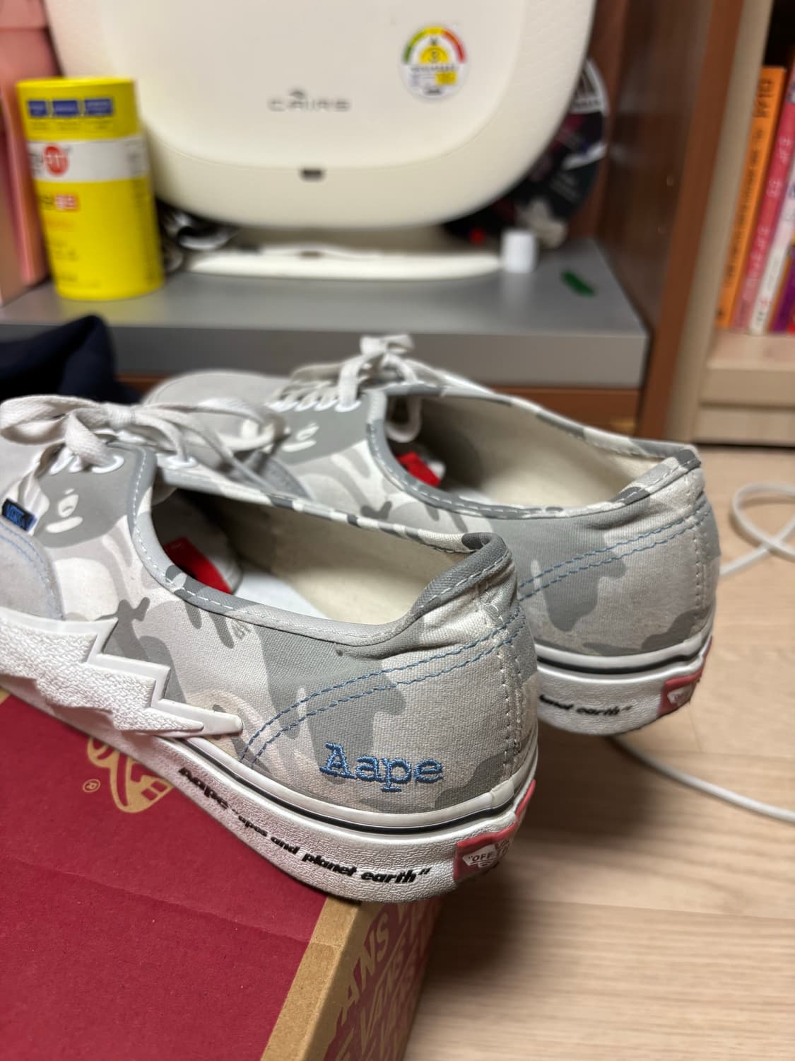 반스 에이프 어센틱 볼트 그레이 290 상품이미지4