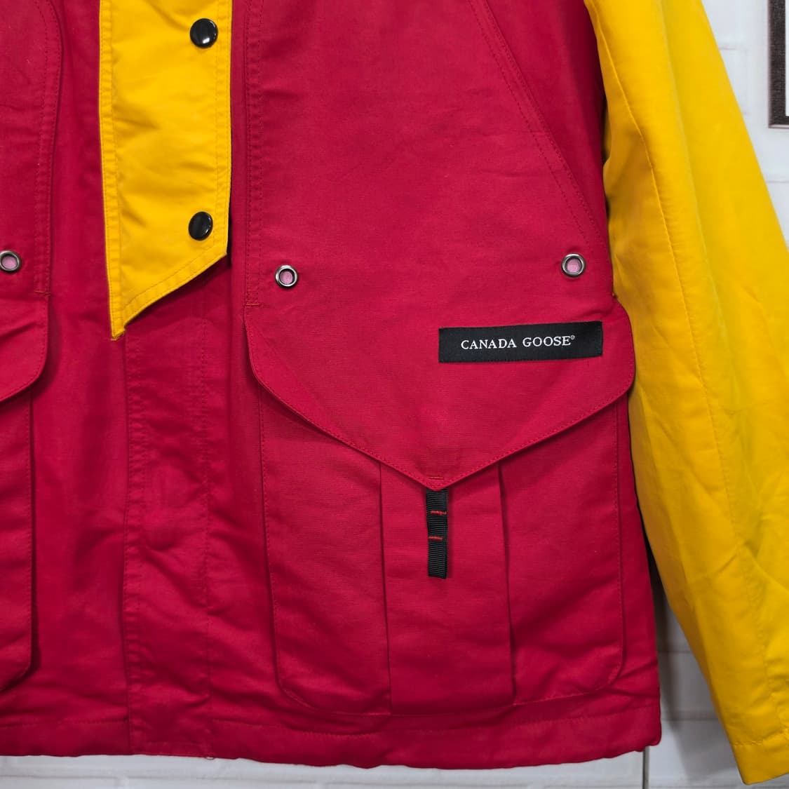 CANADA GOOSE  캐나다구스 후드 바람막이 자켓 L 사이즈 상품이미지5