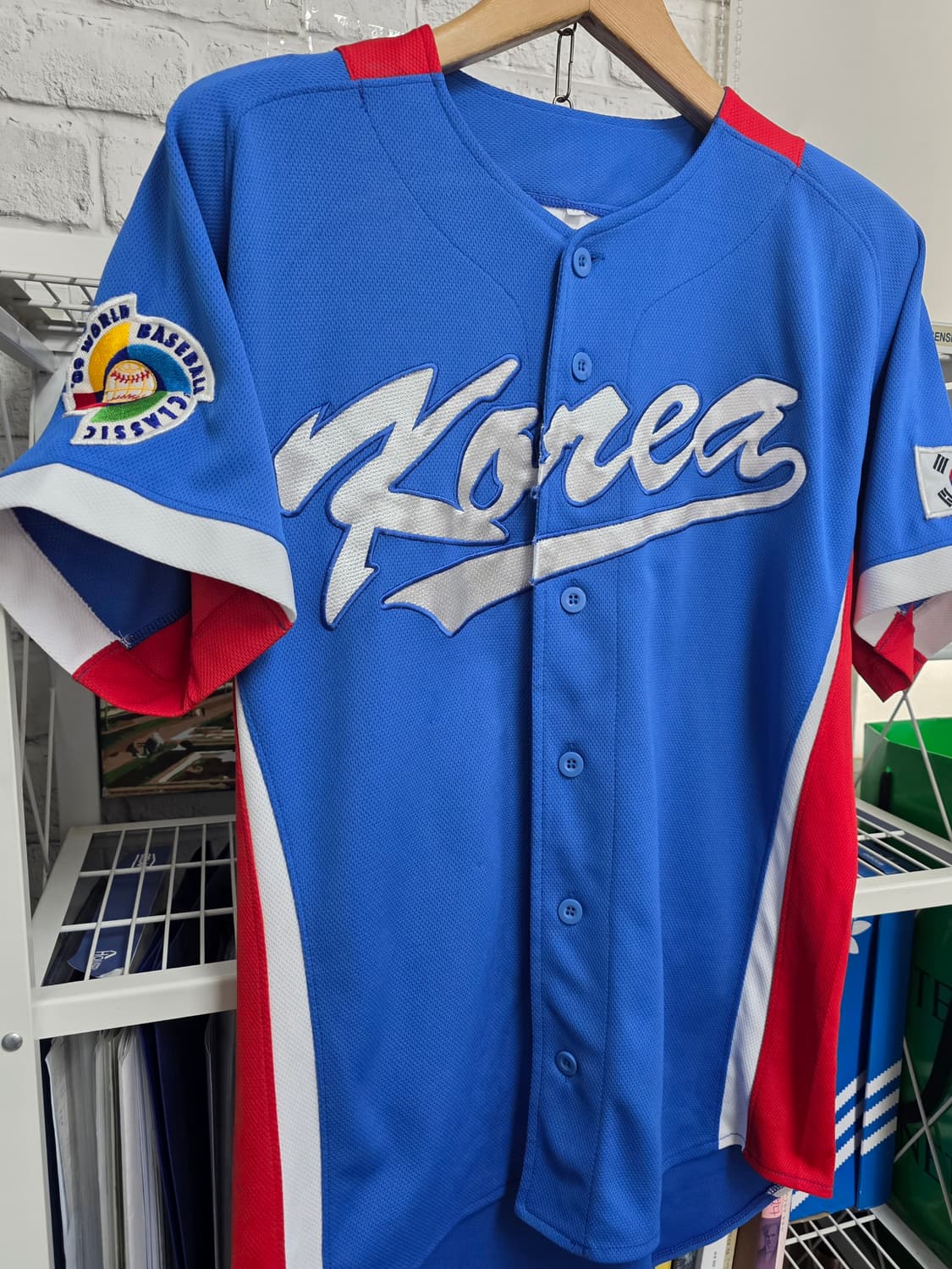 2009 WBC 대한민국 대표 국대 야구유니폼 M 95 노마킹 MN15 상품이미지2