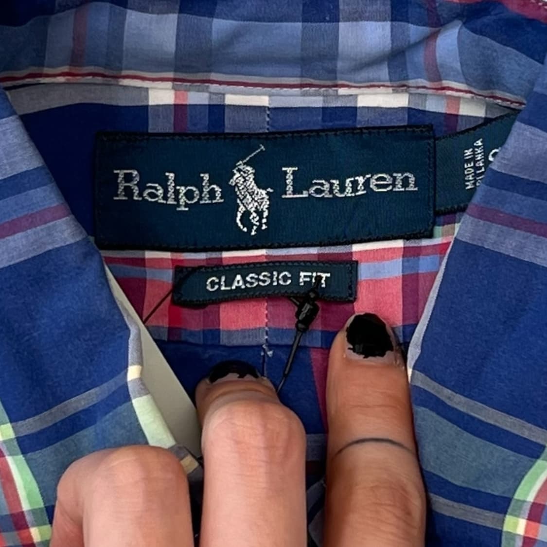 폴로 랄프로렌 체크 셔츠 r1297 상품이미지5