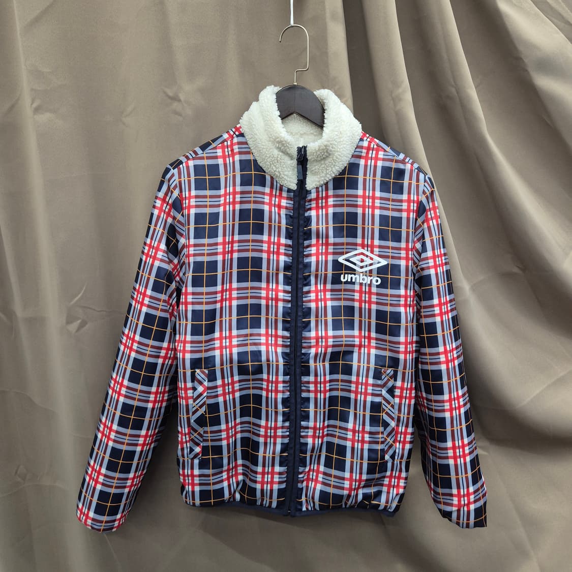 엄브로 뽀글이 플리스 자켓 아이보리 95 상품이미지2