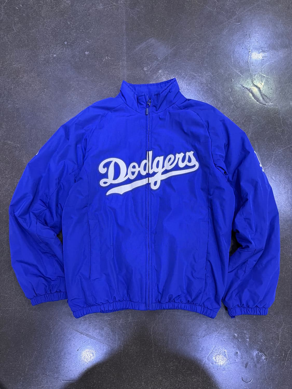 마제스틱 MLB LA 다저스 어센틱 윈드 리버시블 점퍼 S 상품이미지1