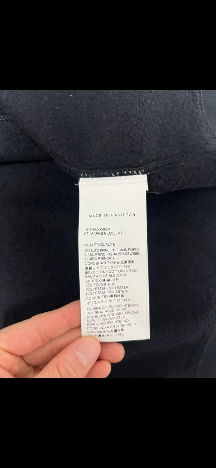 나이키 x ALYX 알릭스 후드집업 XL 상품이미지5