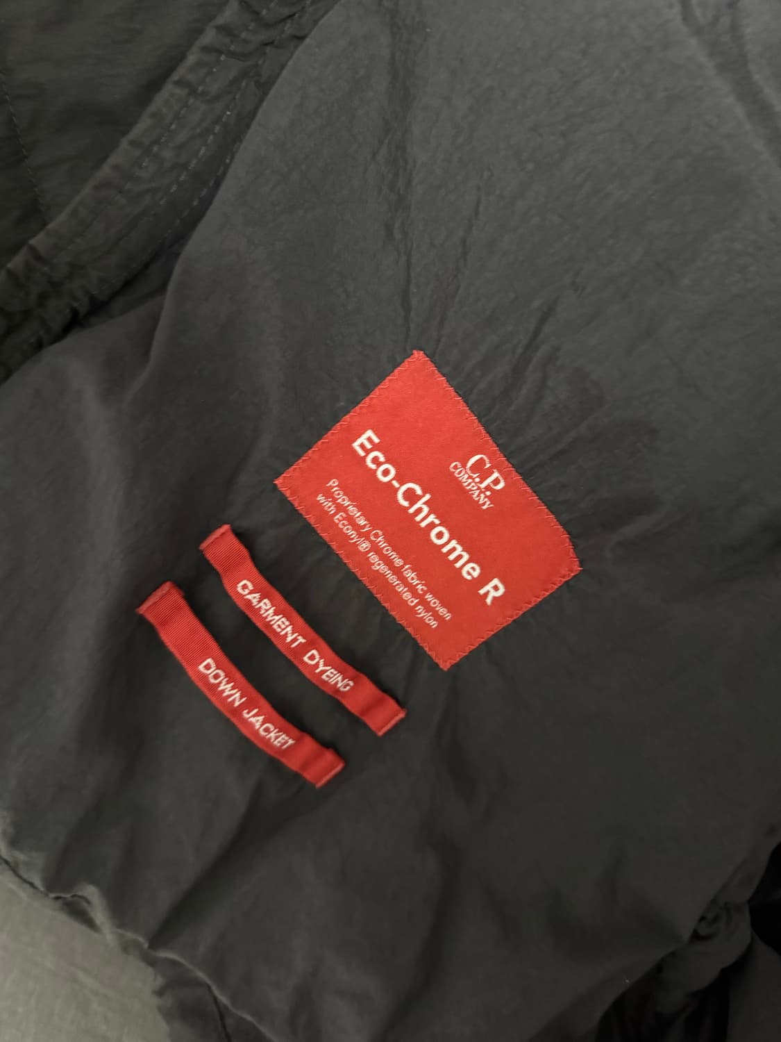 CP컴퍼니 에코크롬 믹스 패딩 상품이미지5