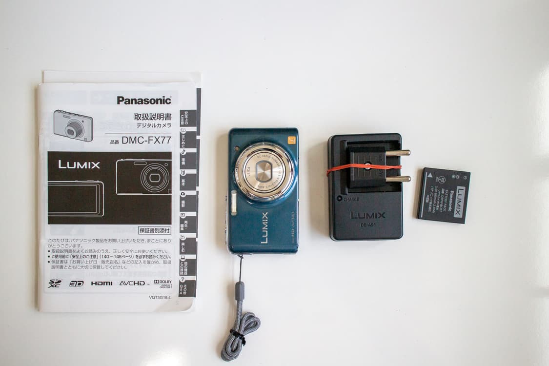 Panasonic DMC-FX77 / 빈티지 디지털 카메라 상품이미지9