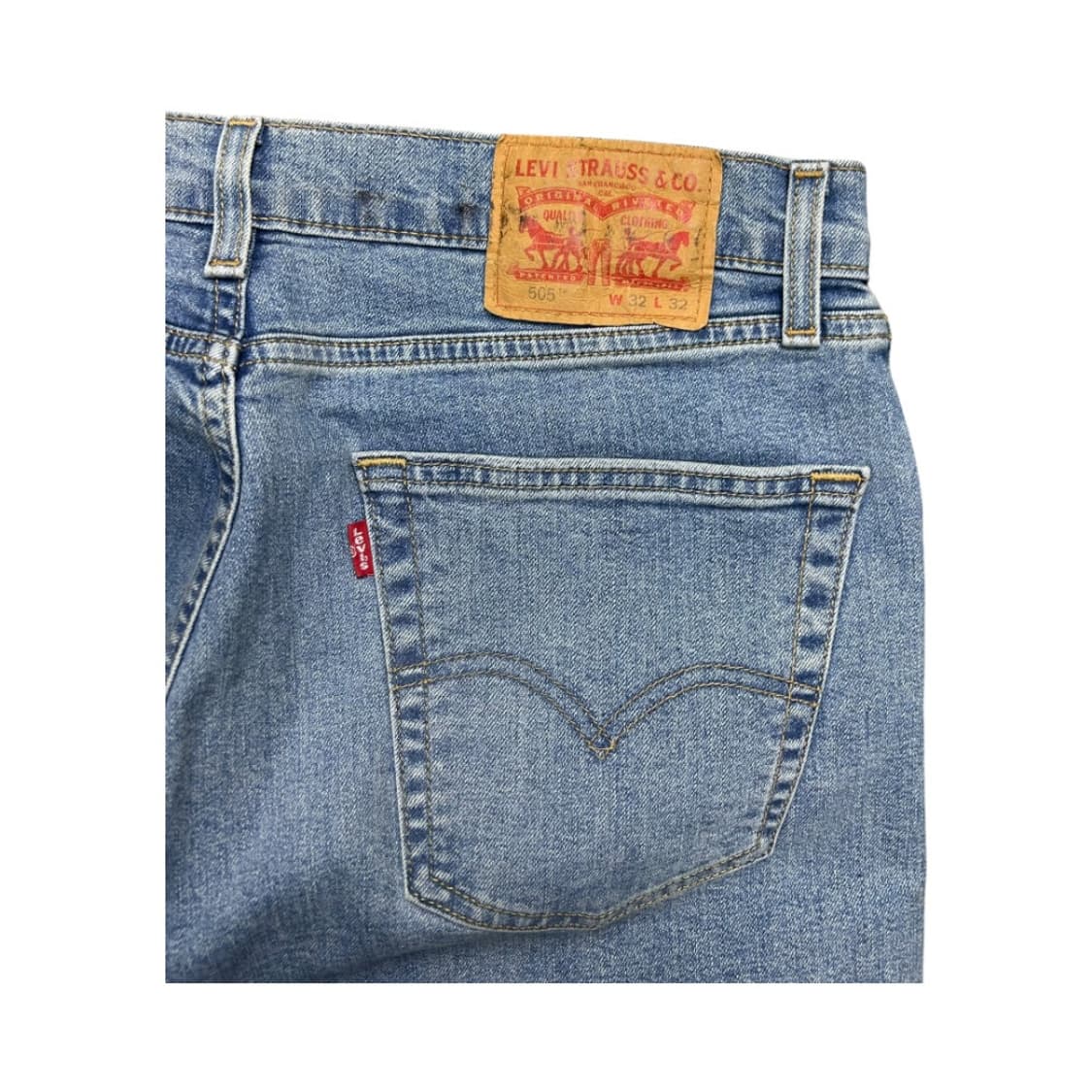 M) 리바이스 505 연청 스트레이트 데님팬츠 BD-046 상품이미지3
