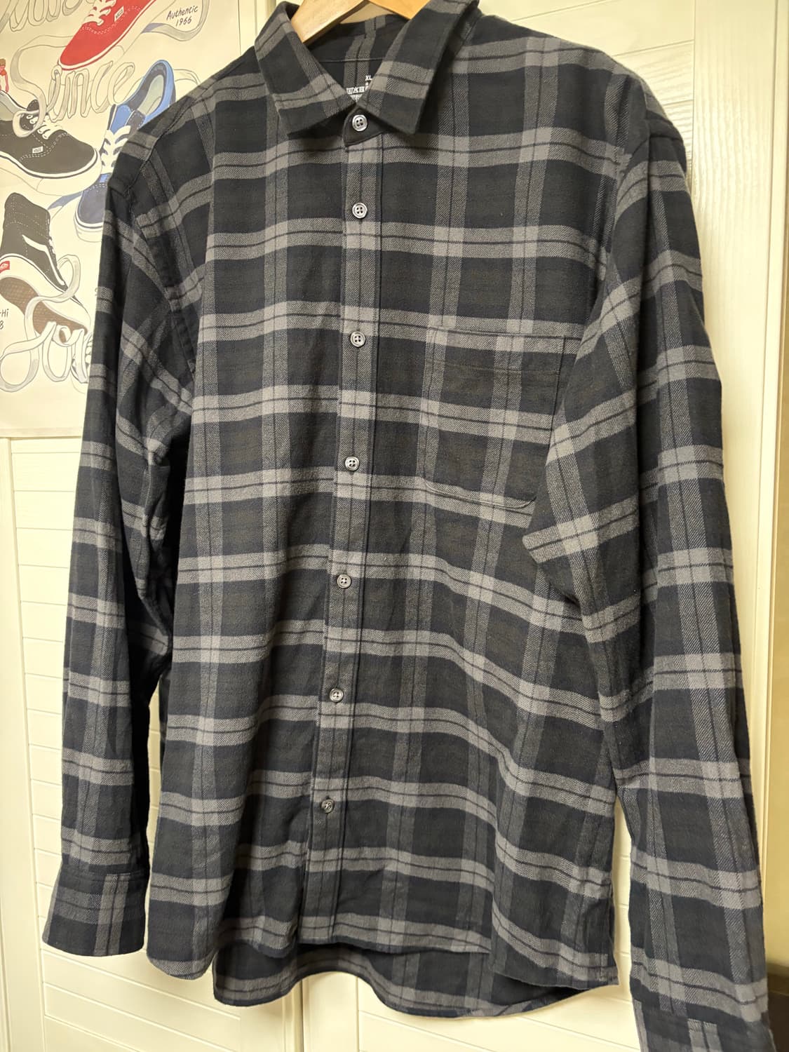 무인양품 플란넬 셔츠(xl) 상품이미지1