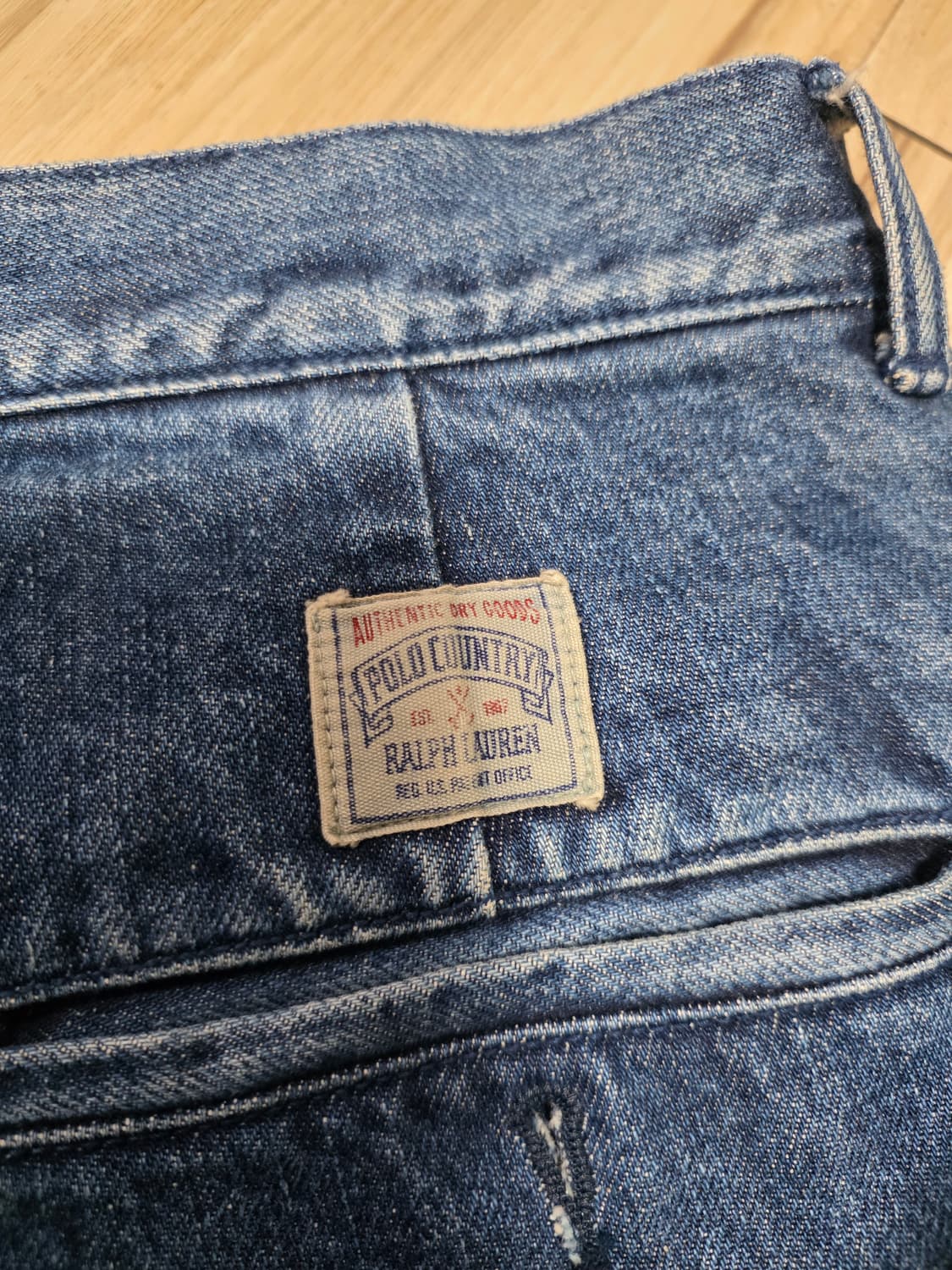 폴로 컨트리 투턱 데님팬츠 상품이미지4