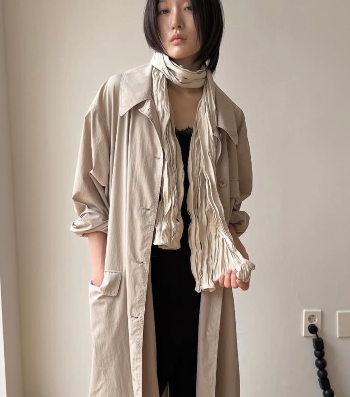 레터 스카프 상품이미지1