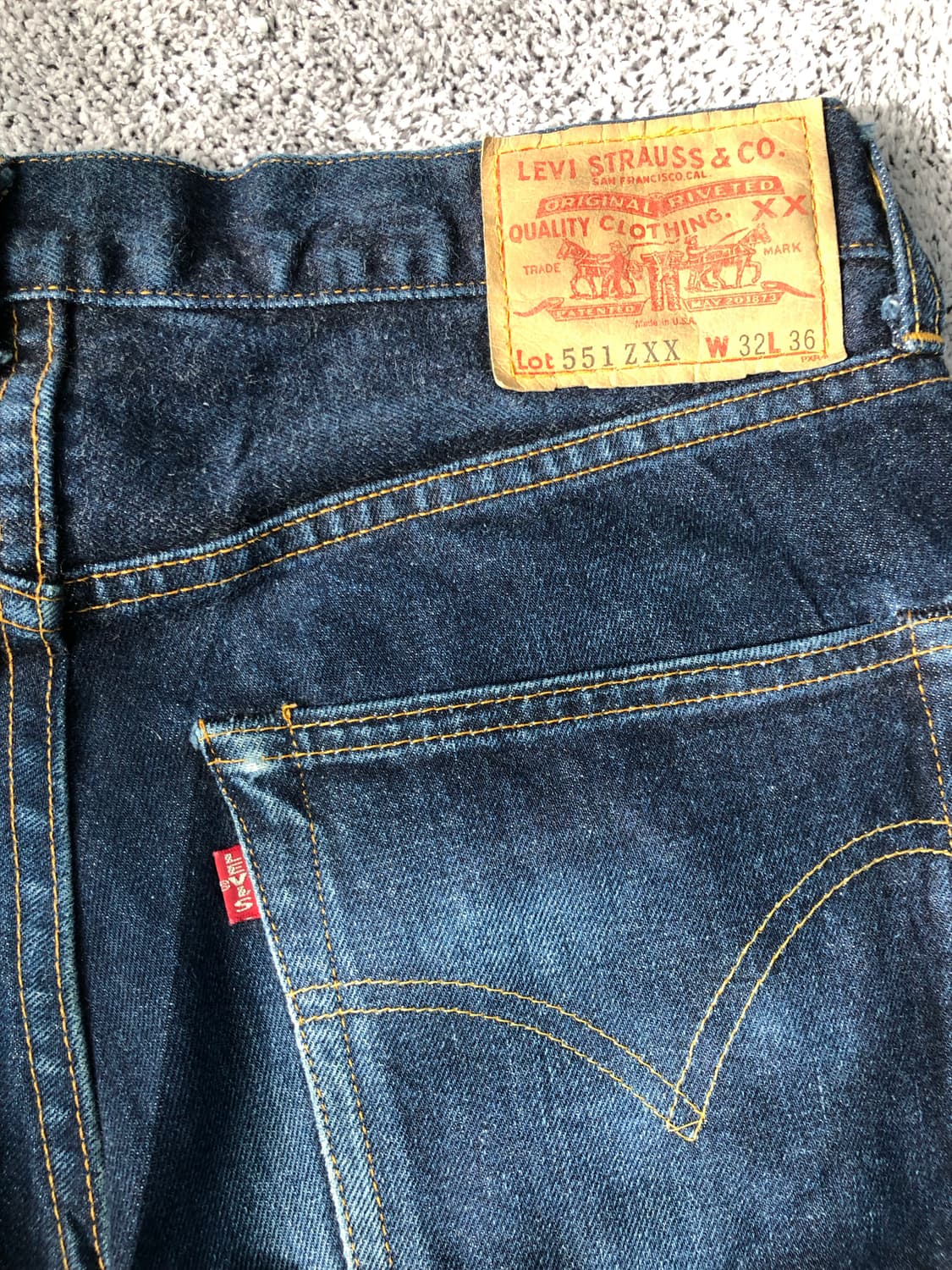 리바이스 LVC 00's 551ZXX 상품이미지5