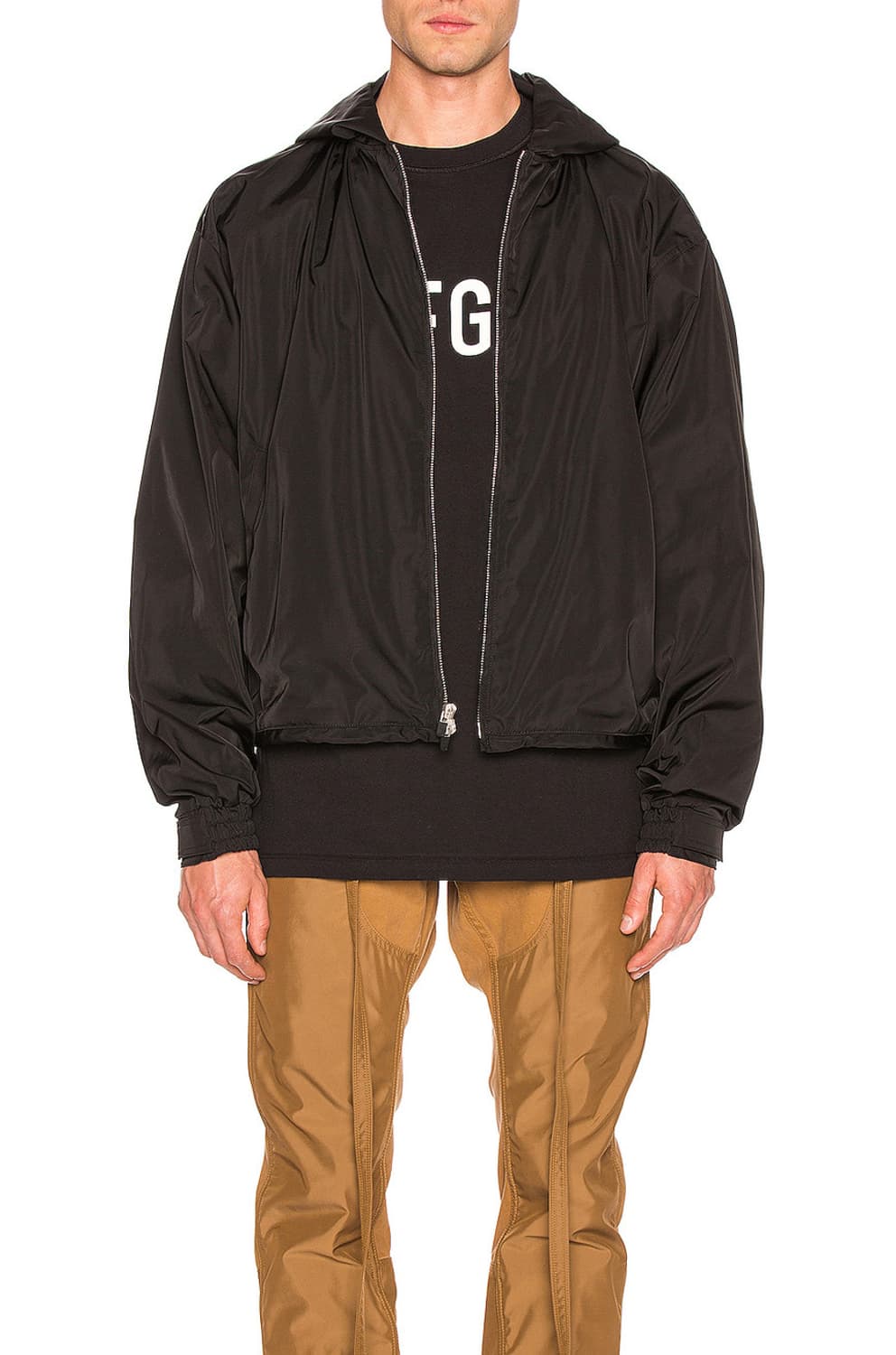 피어오브갓 6th 나일로 풀집업 자켓 블랙 상품이미지10