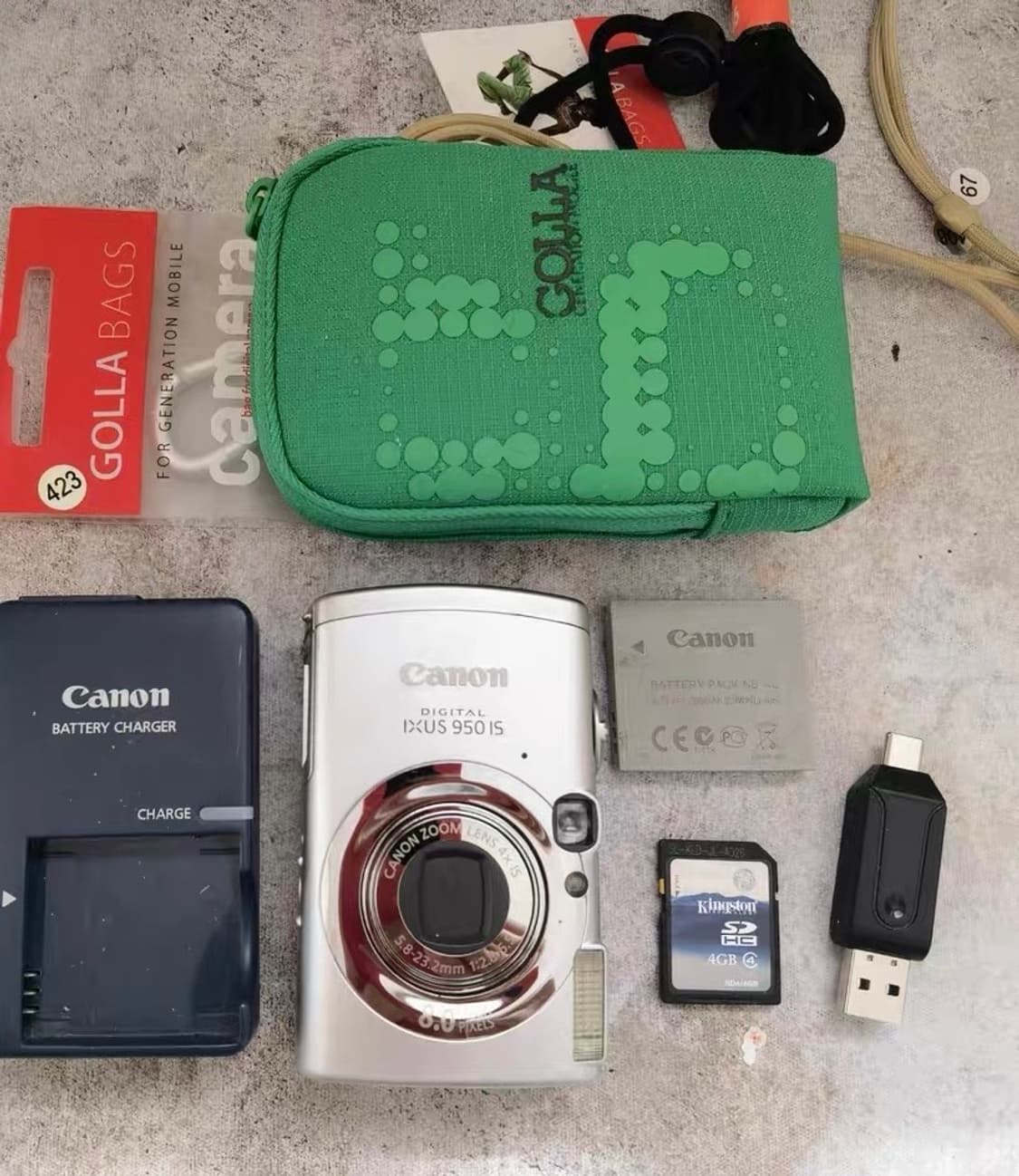 캐논 익서스 950 CANON IXUS 950 빈티지 디지털카메라 디카 상품이미지6