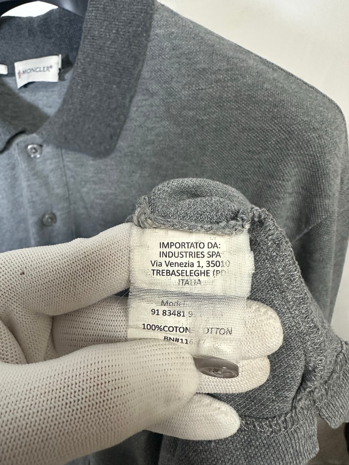 몽클레어 전면 와펜 PK티 (XL) 상품이미지5