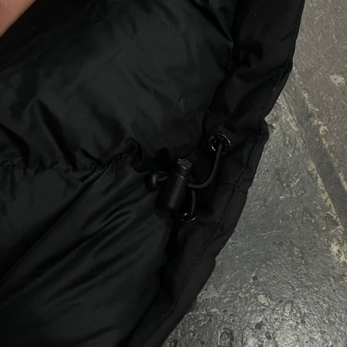 105 몽벨 구스다운 라쿤 패딩 상품이미지6