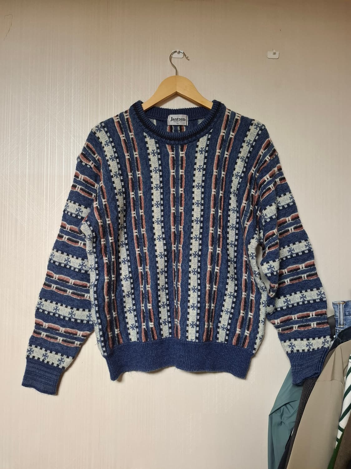 Jantzen 빈티지 패턴 니트 상품이미지1