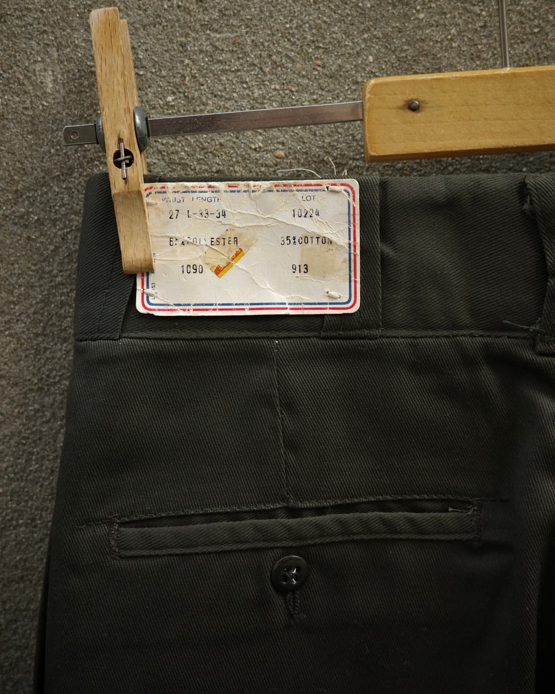60‘s 빈티지 트윌 워크 팬츠 상품이미지6
