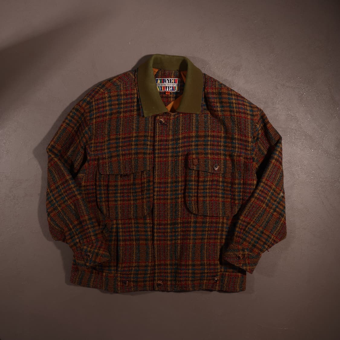 이동수 스포츠 트위드 봄버자켓 상품이미지1