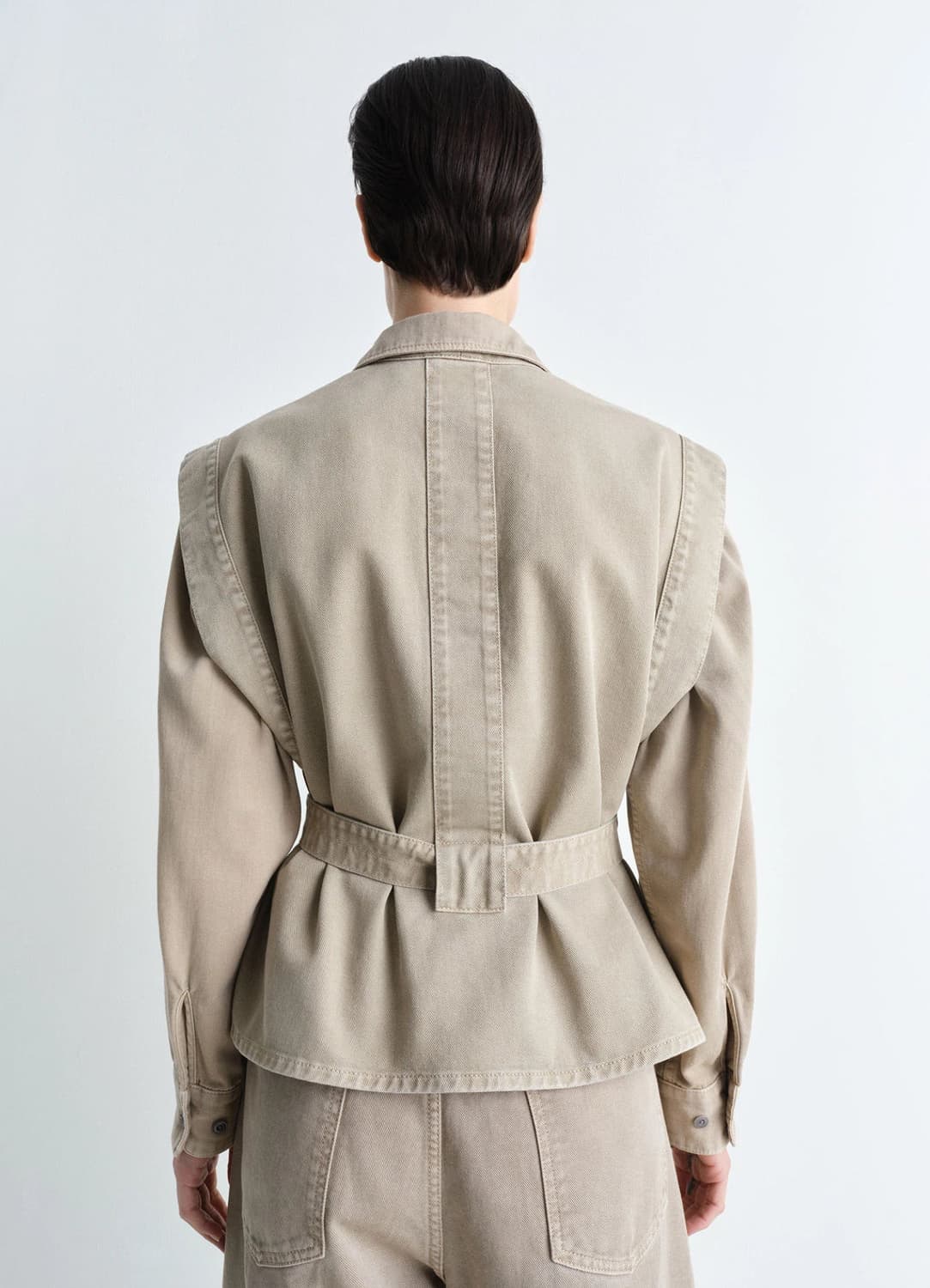 [36]르메르 CHASUBLE 타이 베스트/네추럴 베이지 상품이미지3