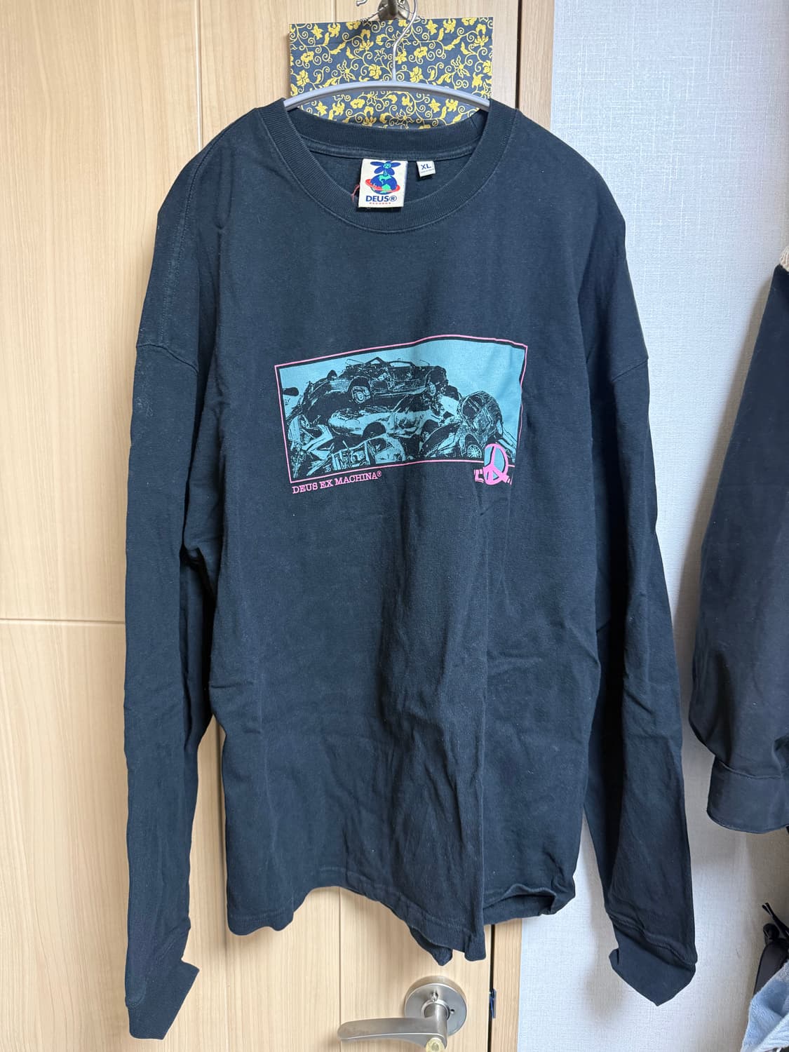 [XL] 데우스 롱슬리브 검정 상품이미지1