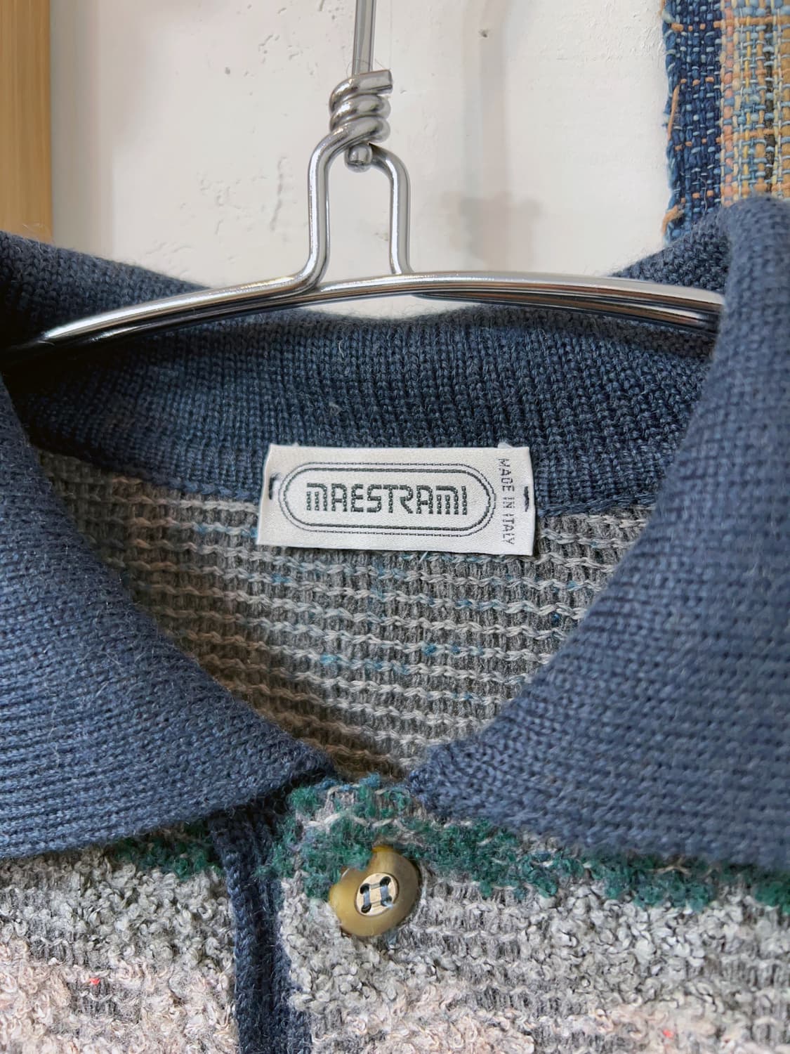 MAESTRAMI Pattern Polo Knit  [Made in It 상품이미지4